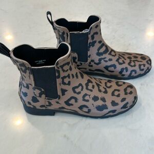 🧡NWOT Leopard Hunter Rain Boots🧡